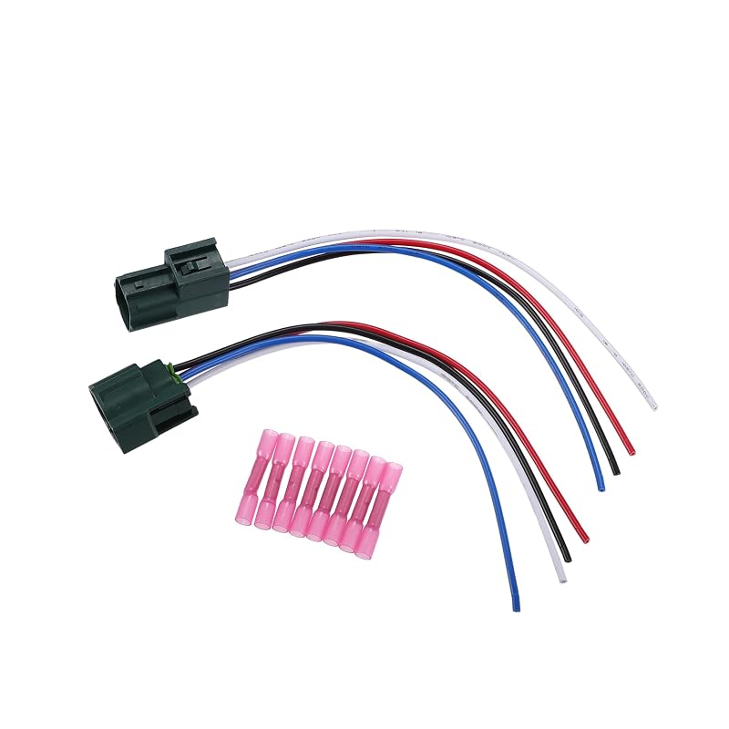 Kit de Conectores do Sensor de Oxigênio 4 Vias uxcell com Chicote Pigtail para Nissan, Infiniti e Subaru – 10 peças
