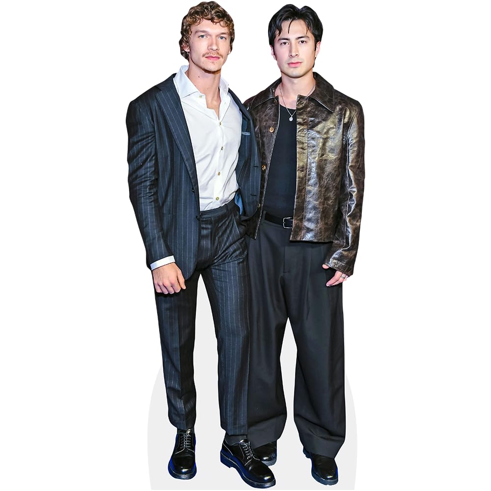 Celebrity Cutouts Lifelike Hudson Williams And Connor Storrie (Duo) Mini Celebrity Cutout