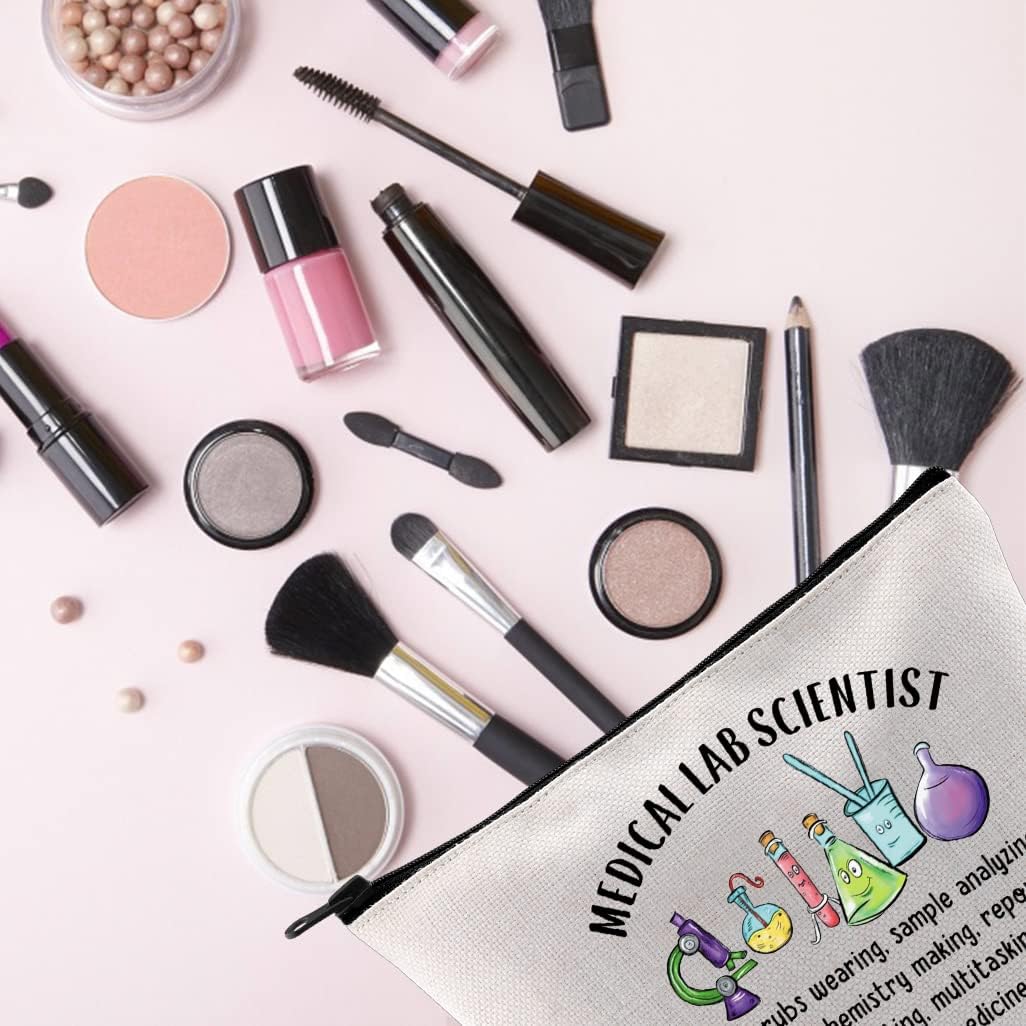 TSOTMO Professional Lab Nurse Gift - Lab Science Zipper Pouch, Makeup Bag - Image 5