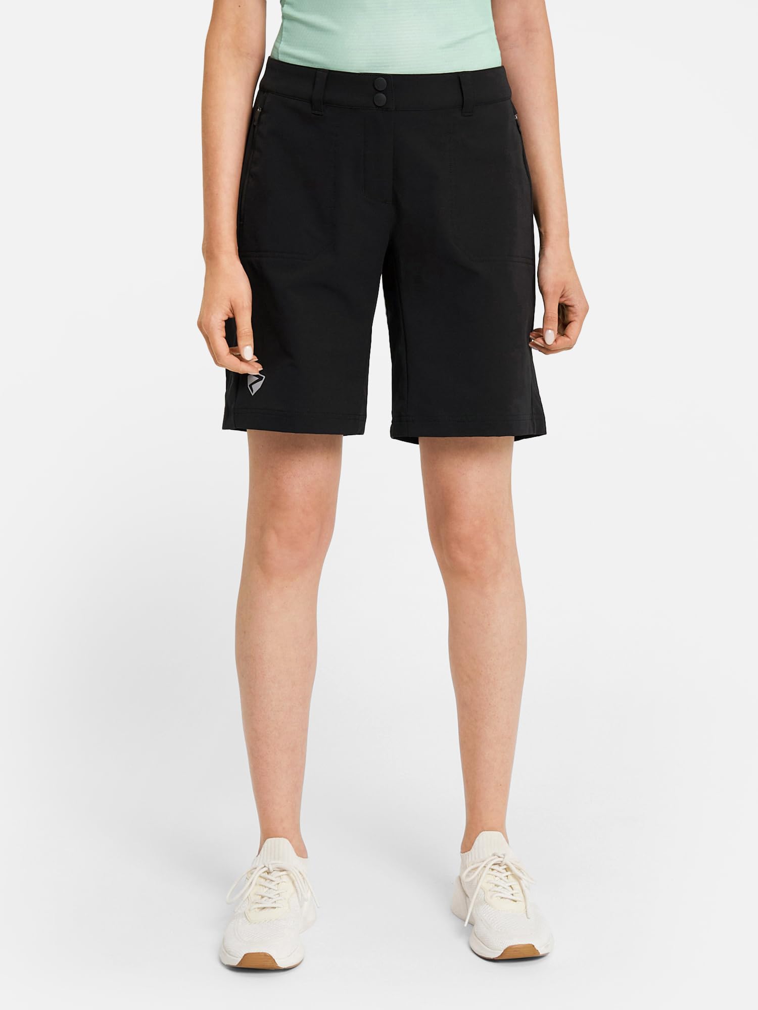 Ziener Damen Fahrrad-Shorts mit Innenhose - Mountainbike/Outdoor/Freizeit Nakoa-z