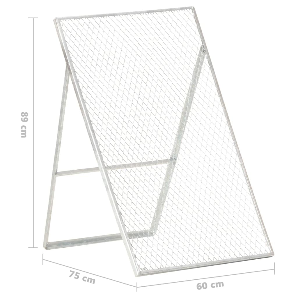 Generico Setaccio per Giardino in Acciaio Zincato,Argento,7.02kg,146152
