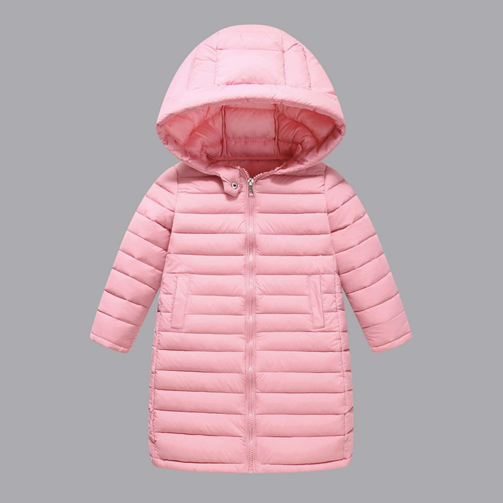 Genérico Chaqueta Niña Abrigo de Paño Elegante Invierno Botones Ropa Infantil Clásica Colegio Fiesta Boda Suave Calentito Manga Larga A8