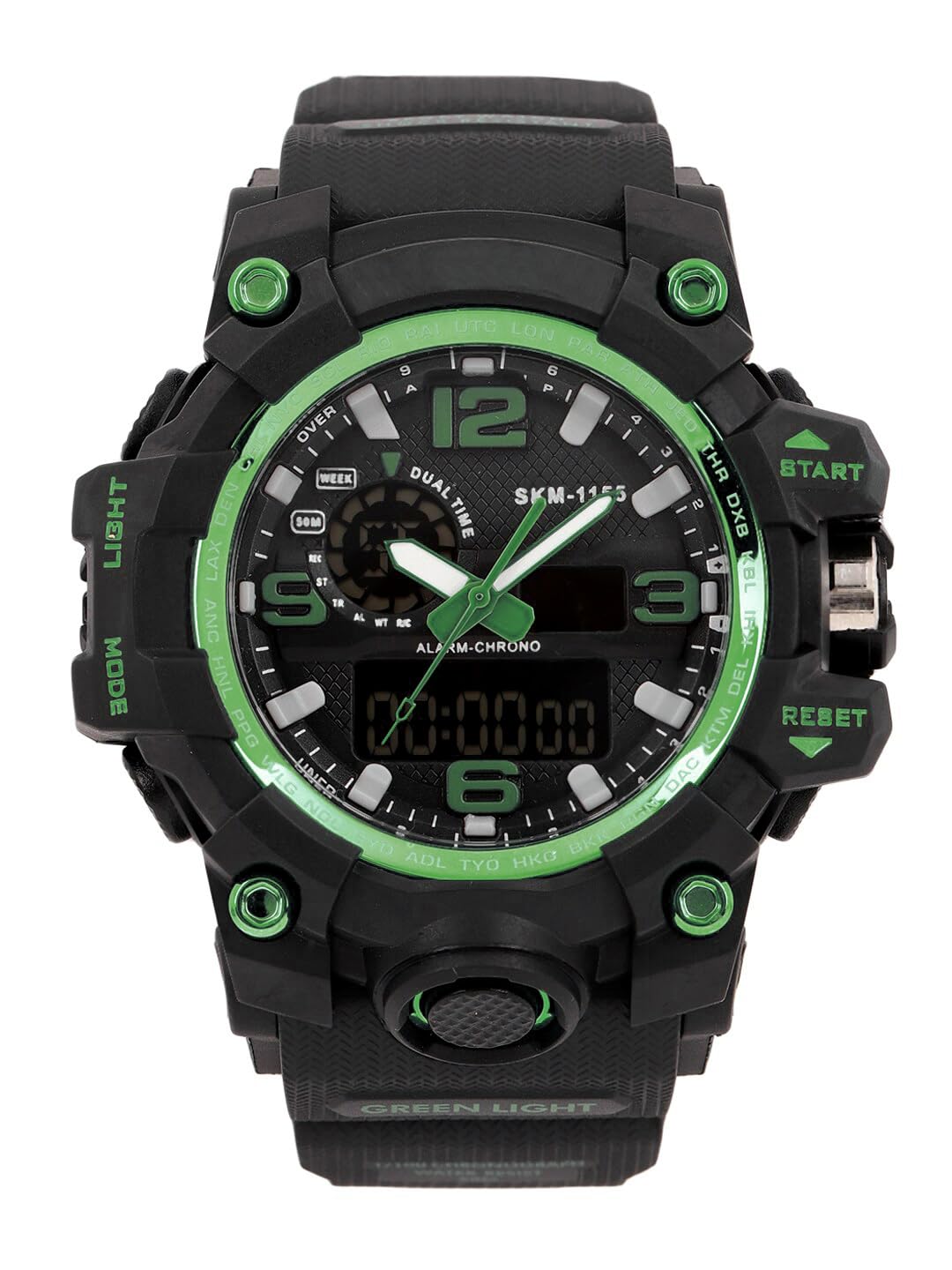 Matrix Men Stainless Steel Duosync AnalogDigital With Alarm, Stopwatch & Backlight Sports Watch & Boys (Black Band - Blue), Band Color-Black,Dial Color-Black (B0CSYDQ3GV) Amazon Price History, Amazon Price Tracker