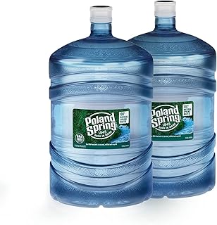 Sponsored Ad - Poland Spring Natural Spring Water - Two Bottle Bundle (5-Gallons each bottle) 2 Count (Pack of 1)…