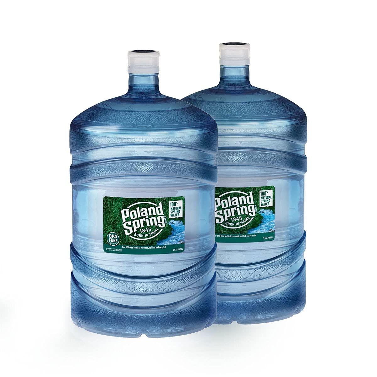 Poland Spring Natural Spring Water Two Bottle Bundle (5