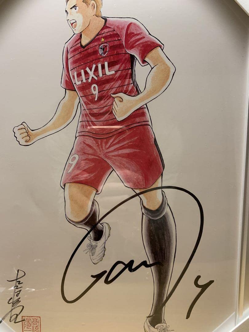 LIXIL×鹿島アントラーズ協賛25周年　 キャプテン翼コラボ　原画 LIXIL×鹿島アントラーズ協賛25周年 キャプテン翼コラボ原画