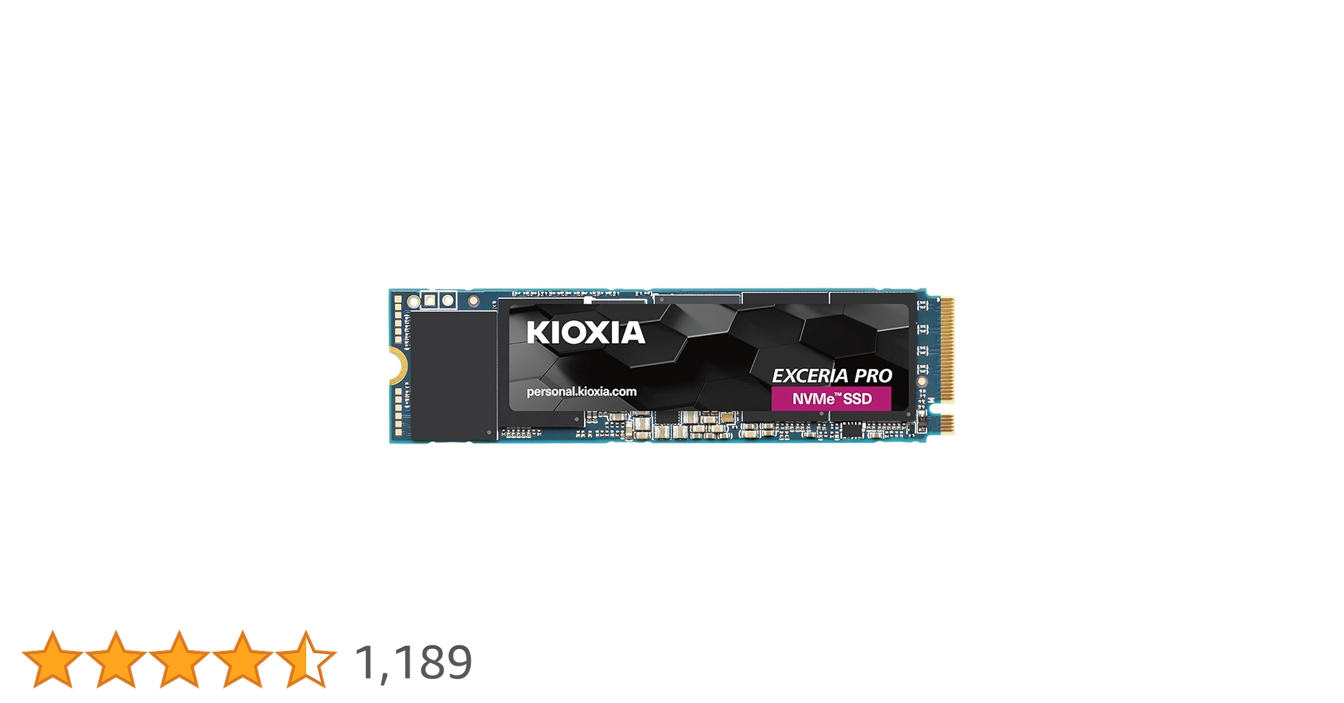 Amazon | キオクシア KIOXIA 内蔵 SSD 1TB NVMe M.2 Type 2280 PCIe