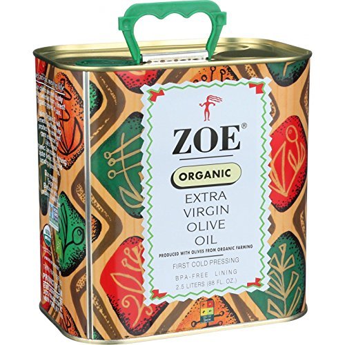 Zoe Organic Aceite de Oliva Extra Virgen Caja 4 x 88oz miniatura 1