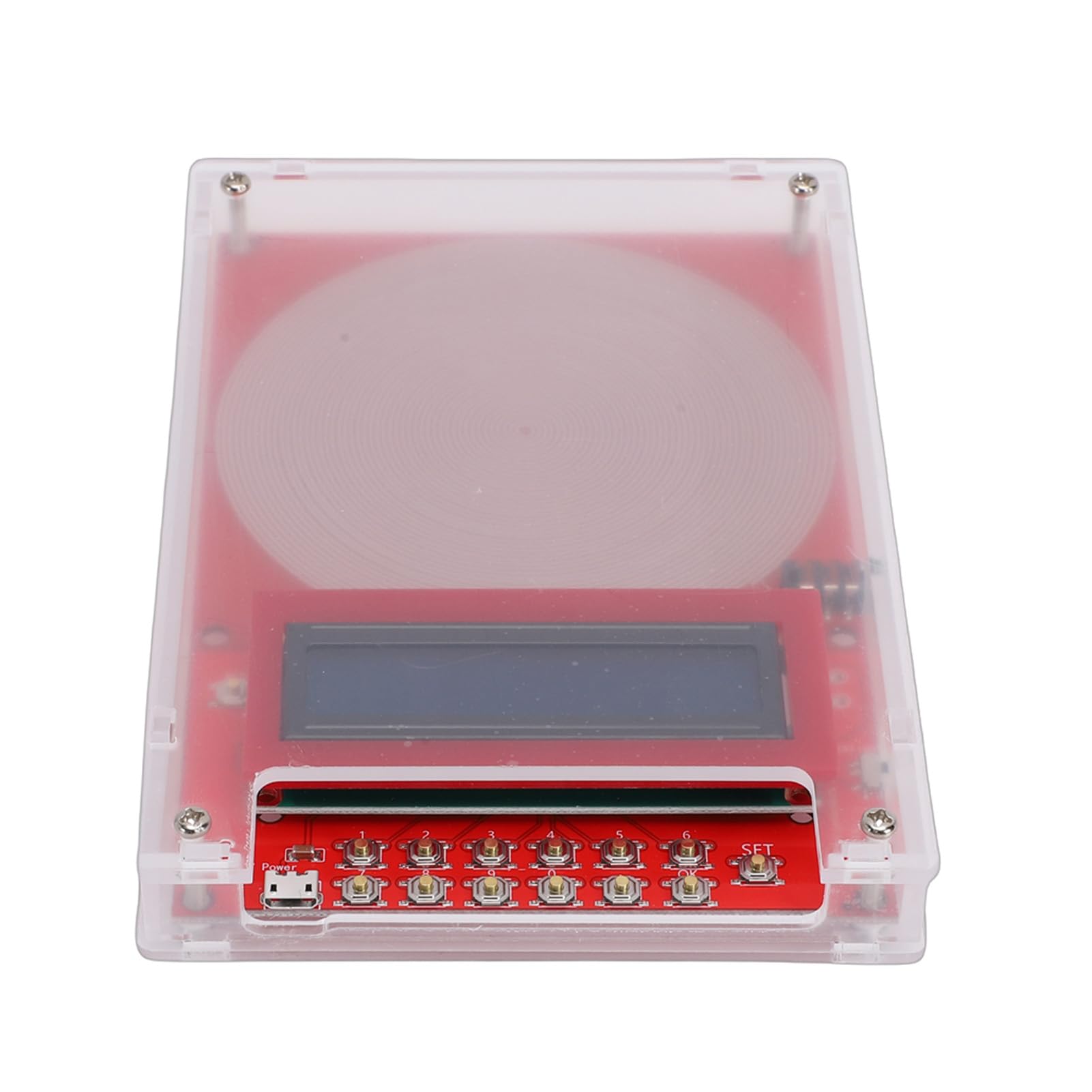 Goshyda 7,83 Hz Frequenzgenerator 0,01 Hz-100000, Einstellbarer Ultra-Niederfrequenz-Impulsgenerator mit LCD-Display, Sinuswellen-Resonanzgenerator, Tragbarer Digitaler Signalgenerator für