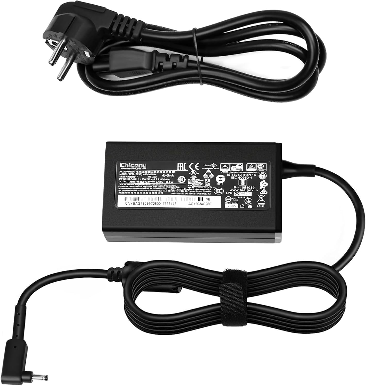 JUYOON 65W 45W Şarj Cihazı Adaptörü Acer Aspire 1 3 A315-23 A114-33 Swift 1 3 5 SF314-42 SF314-41 SF314-57 SF314-57 SF314-57G A13-045N2A A11-0 65N1A N13-045N2A A18-065N1A PA-1650-80 PA-1450-86