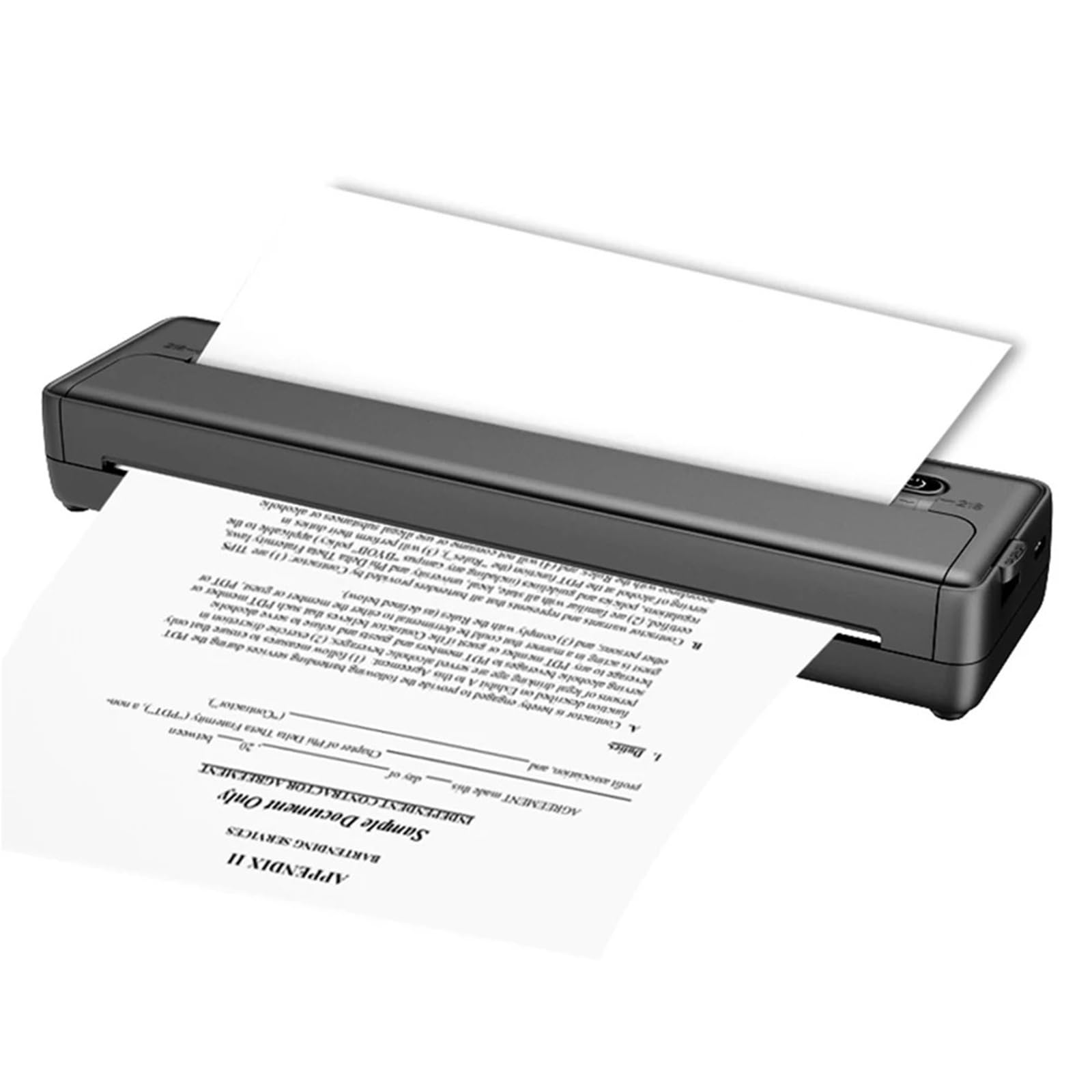 Carta Per Stampante A4 100/200 fogli A4 Carta termica Piegatura Stampa continua Riconoscimento automatico(200Pcs)