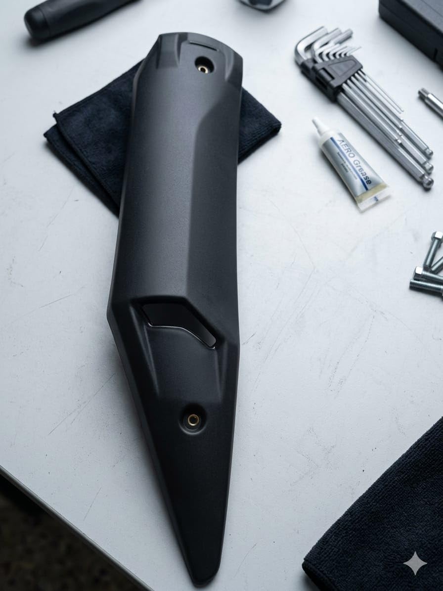G.O.T Silencer Plate, Black, Carbon Fibre Finish, for SZ16 / SZ-R-picture-31