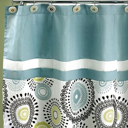 PB Home Suzanni Fabric Shower Curtain