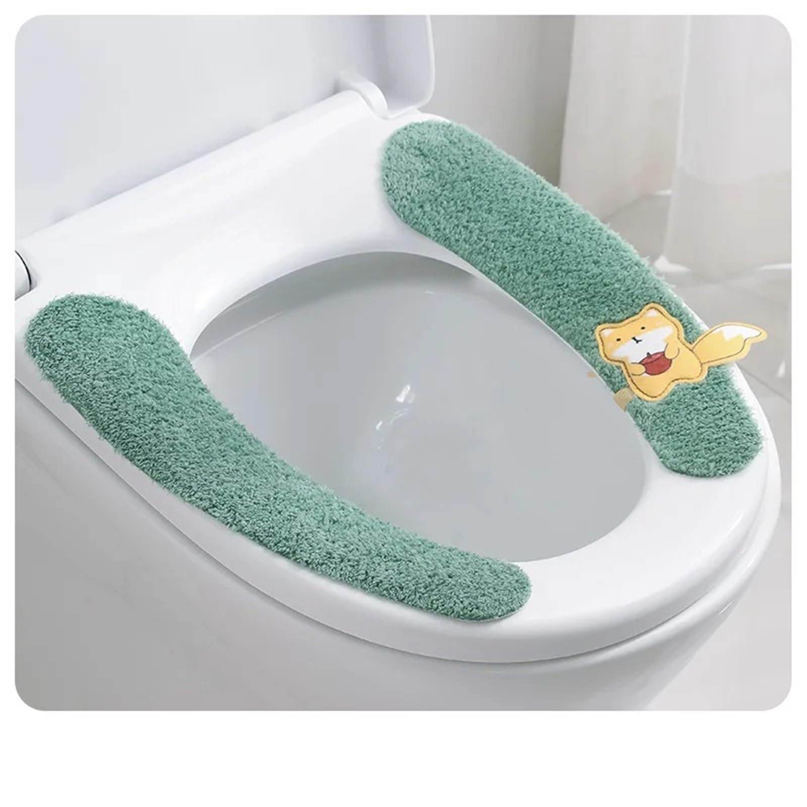 Housse de siège de toilette lavable universelle contre le froid des WC en hiver