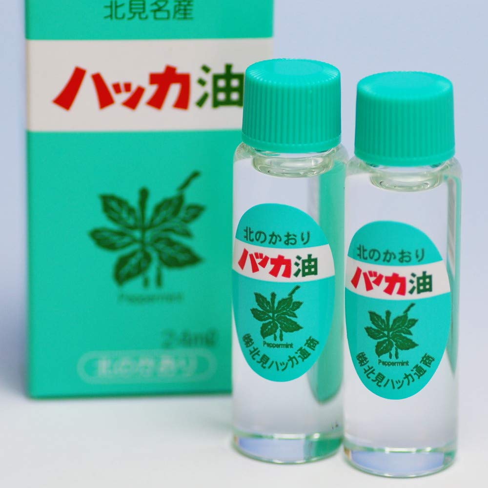 Amazon.co.jp: ハッカ油スプレー11.5ml×1 詰め替え用11.5ml×2本 セット