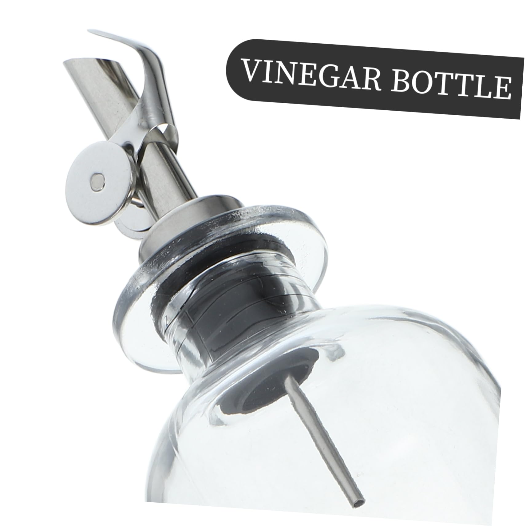 2piezas Botella De y De Dispensador Elegante Control De Vertido Para Cocina Para Aceitera y Vinagrera