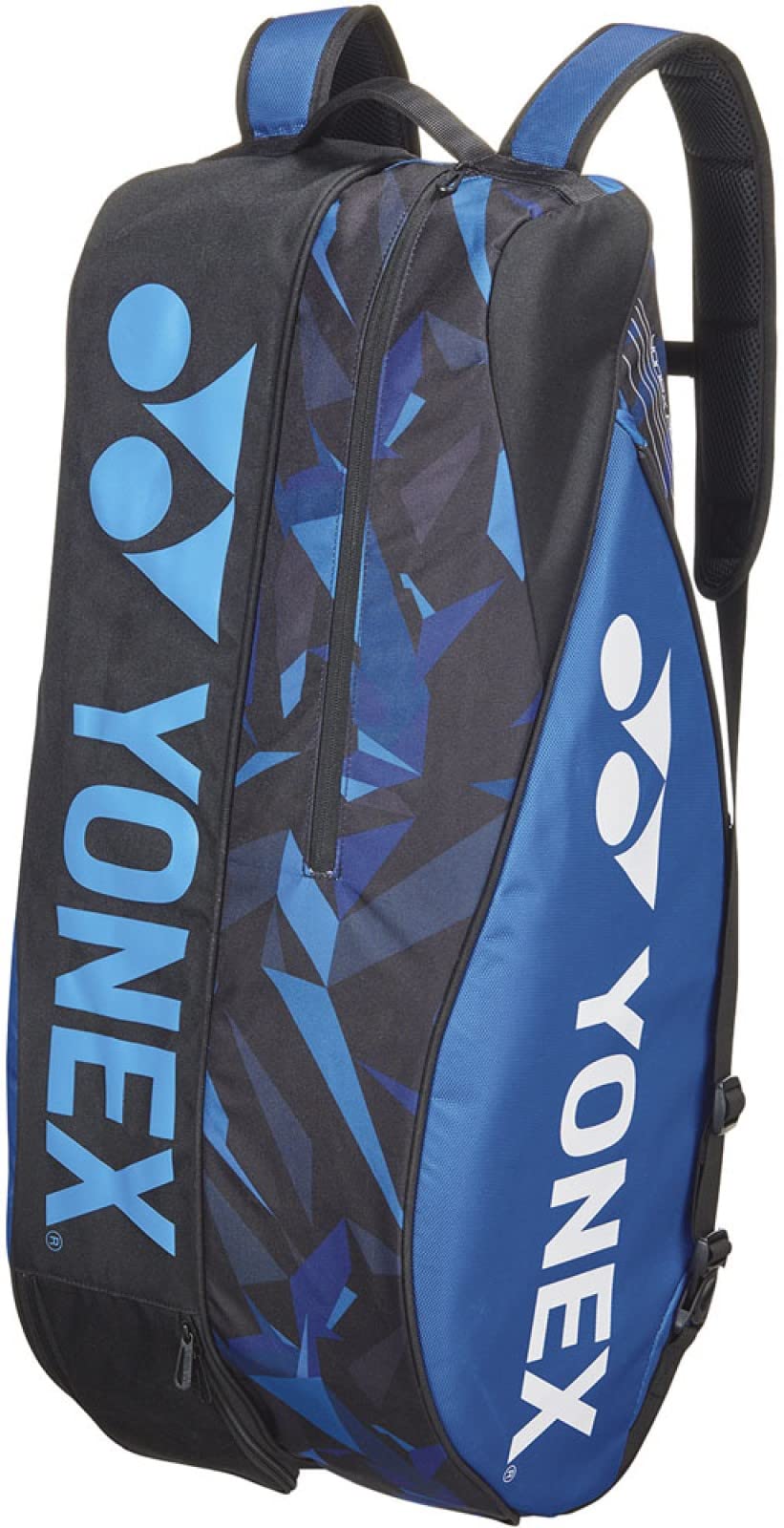 YONEX BAG2202R FF Tennis Bag, Racquet Bag 6 (For 6 Tennis), Shoe Storage Pocket, Fine Blue (599)