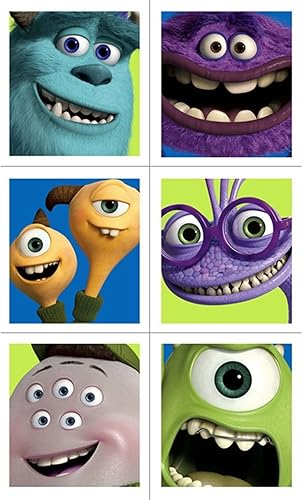 Hallmark Pegatinas Monsters Inc. (4 hojas)