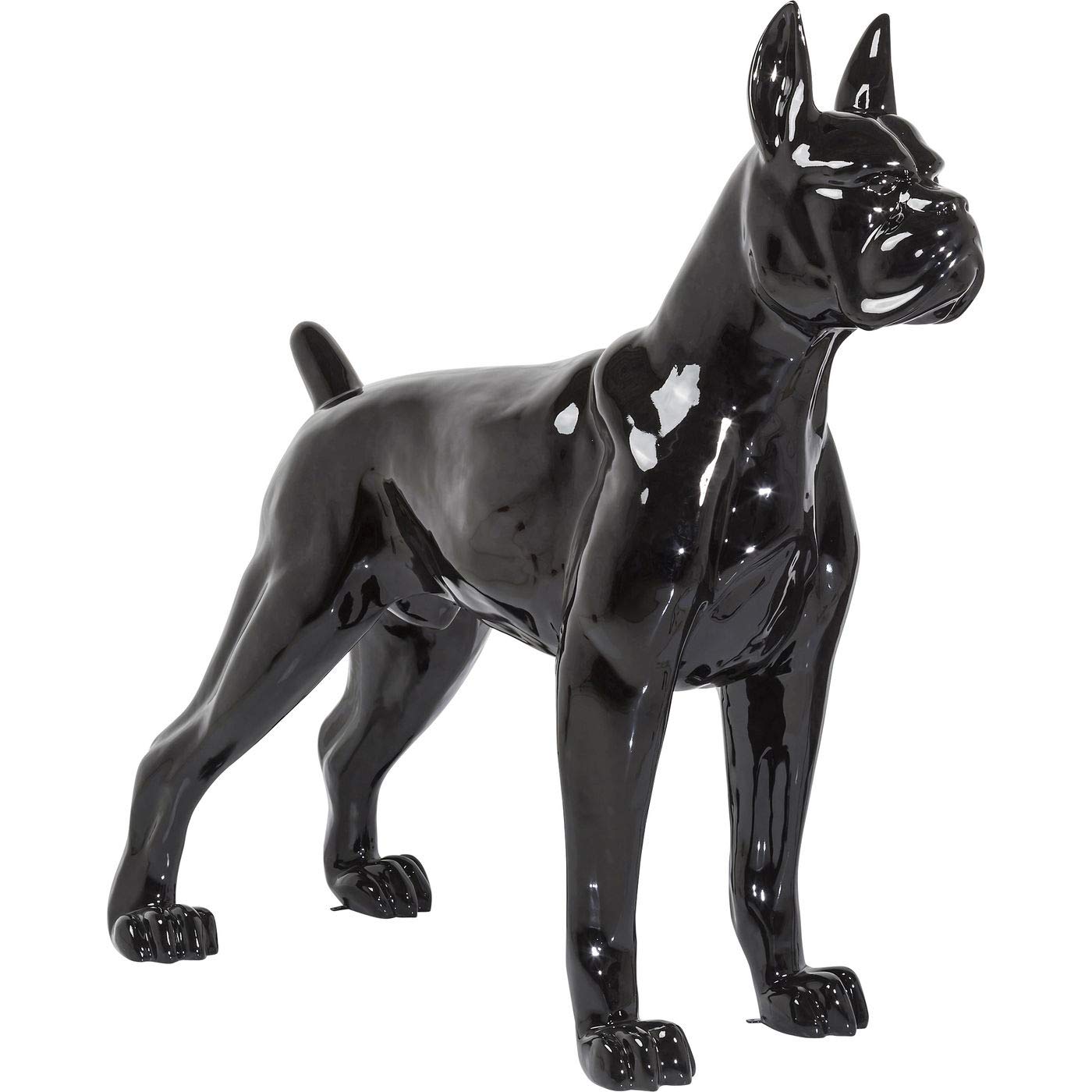 Kare Toto XL Design Decorative Object - Large Black Dog Figurine