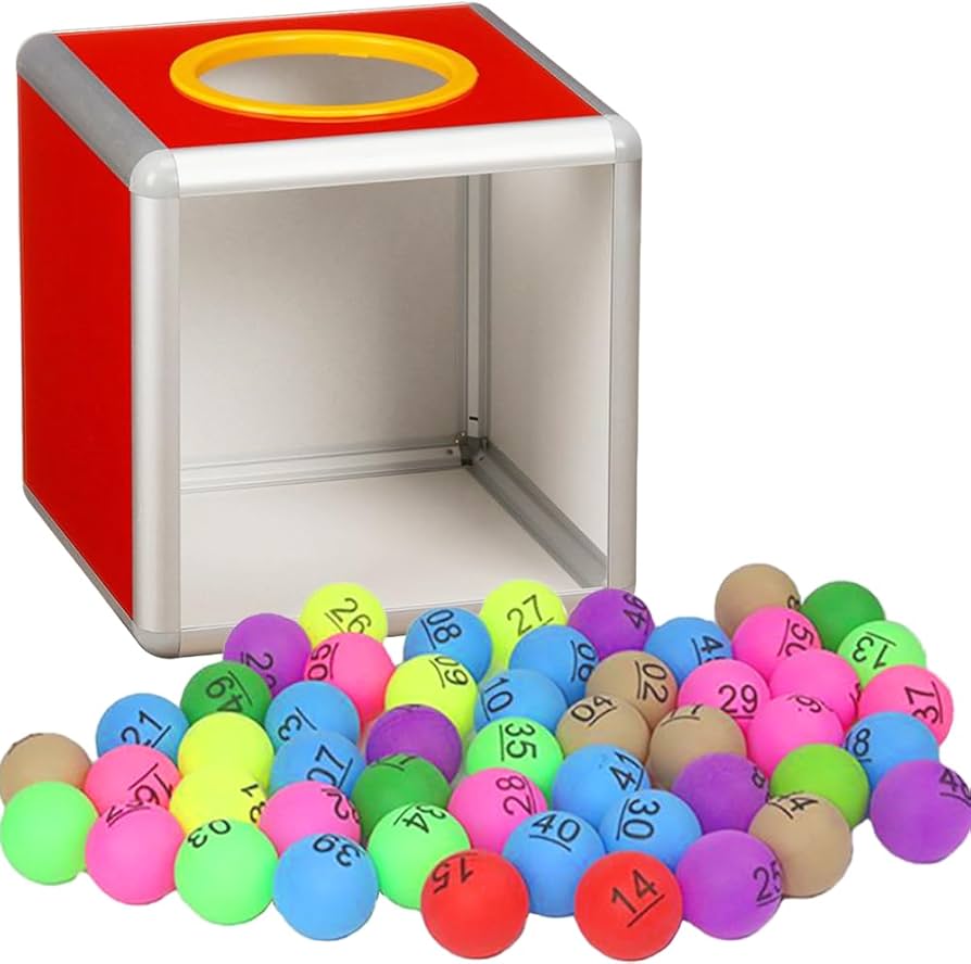 Amazon.co.jp: AZNABLE 抽選箱 くじ引きセット 中が見える 透明