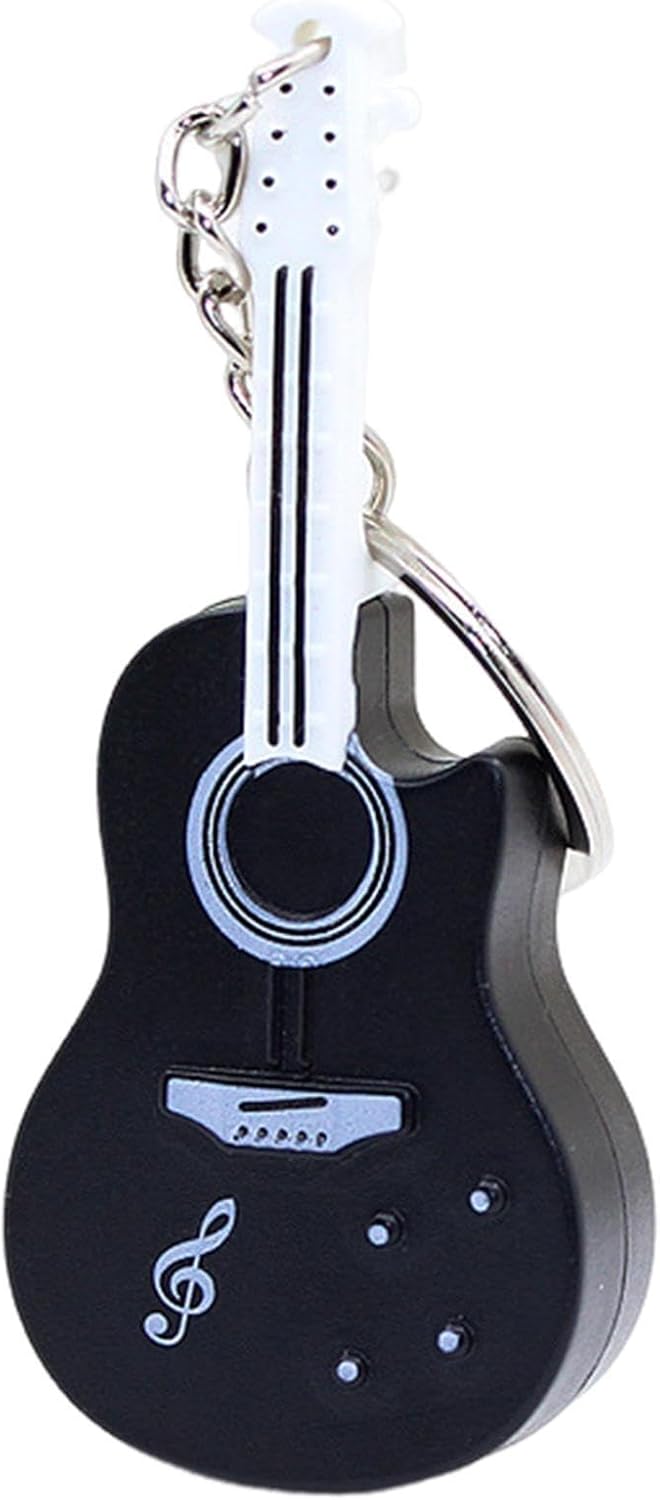 Music Guitar Tiny Keychain, Tiny Charm That Music, Tiny Creative Violin
