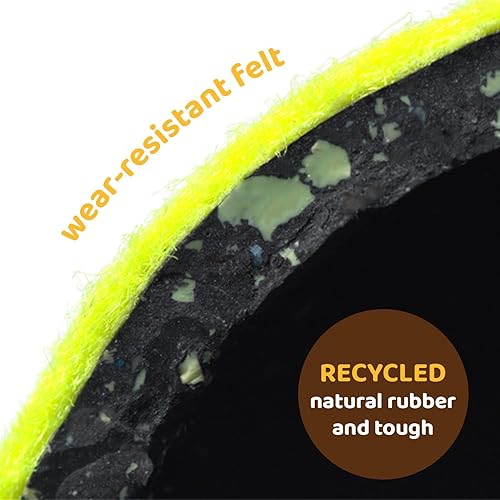 Miniatura 4 de Pup's Pick Pelotas de tenis Squeaky Pelotas divertidas para perros de 2.5 pulgadas para buscar, paquete de 12 en colores brillantes