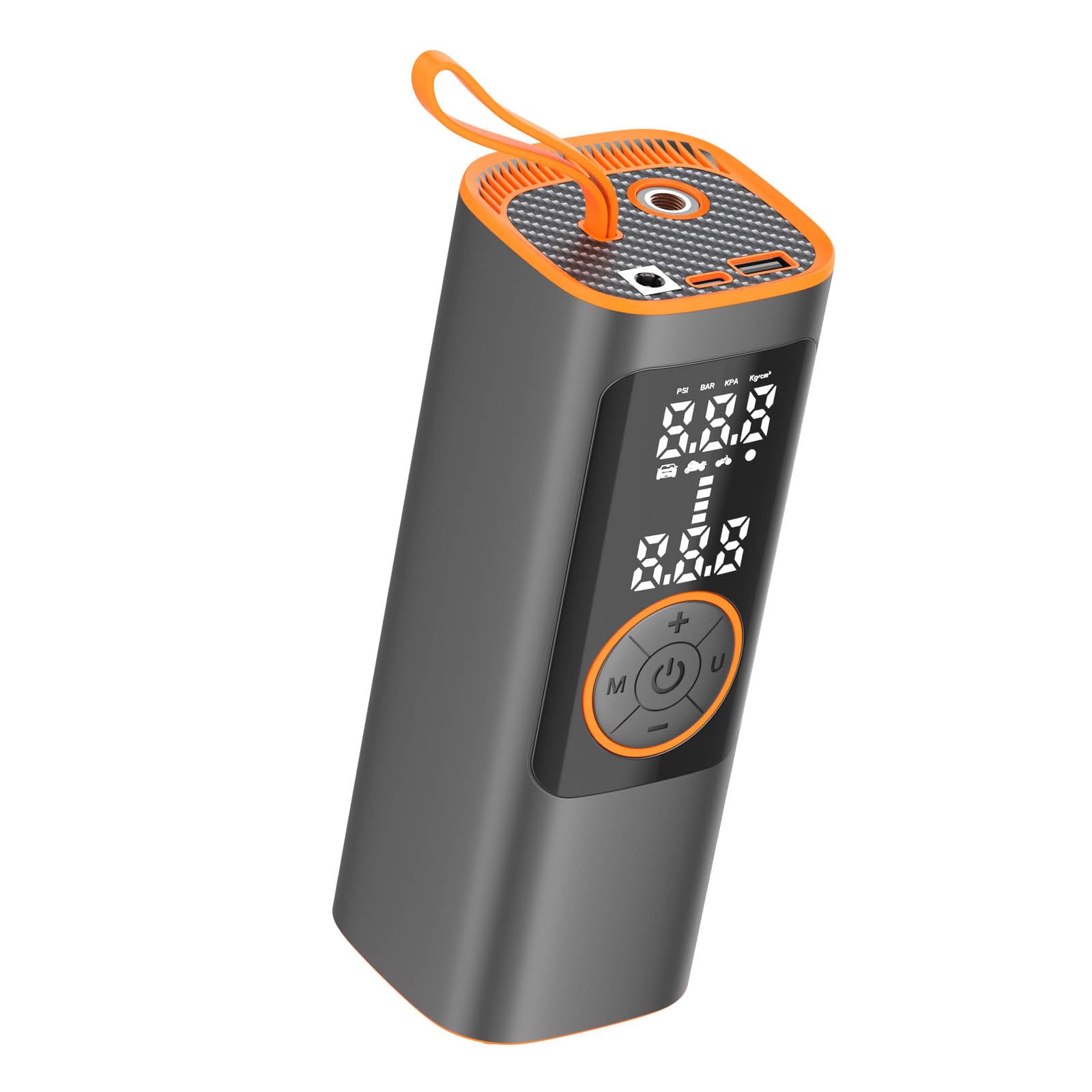 Shooyio Or Tire Inflat Portable Air Compress 150Psi Pumps Accurate Pressure Lcd Display Car Bike Pumps F Car Tires Inflatables
