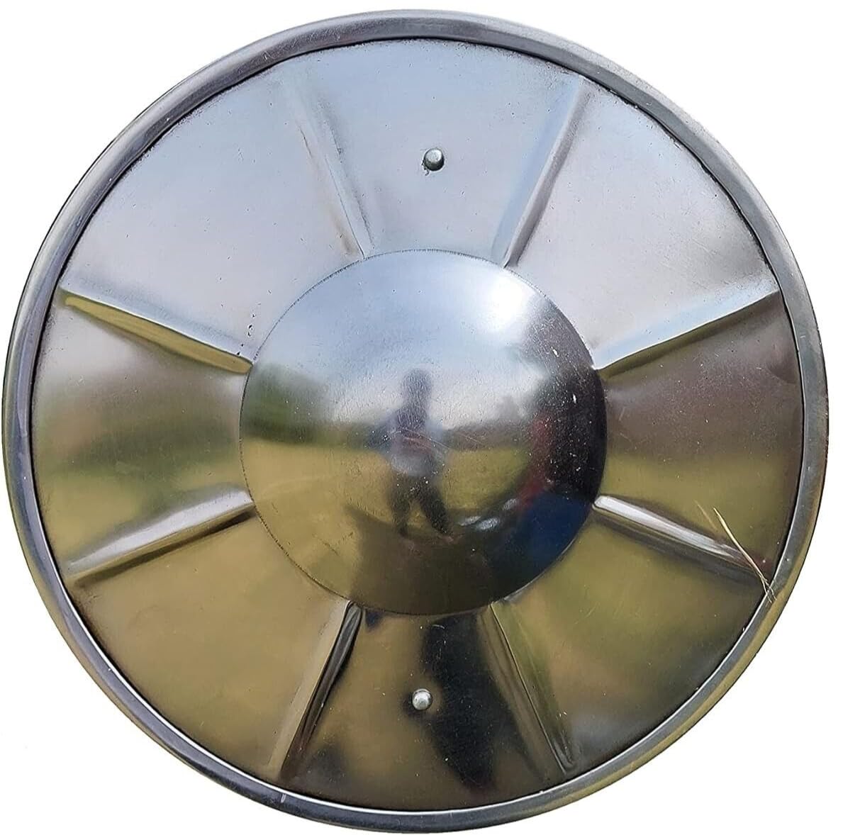 Bouclier bouclier bouclier romain médiéval 30,5 cm Bouclier Rond Bouclier LARP Cosplay Réplique Bouclier Halloween