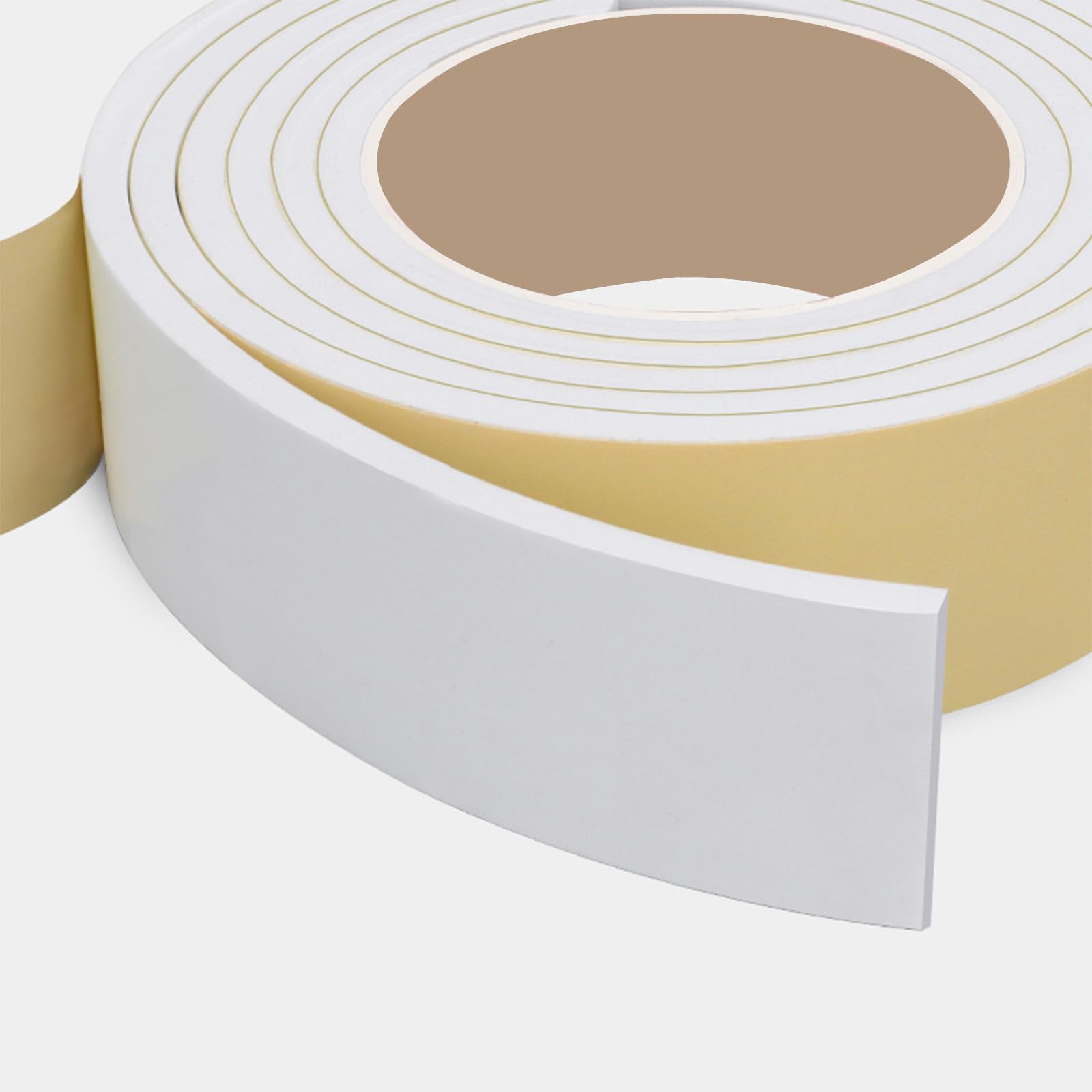 Cinta de espuma autoadhesiva para burletes, Cinta de espuma EPDM Tira sellado autoadhesiva 10 mm x (10-50)(10mmx20mm)
