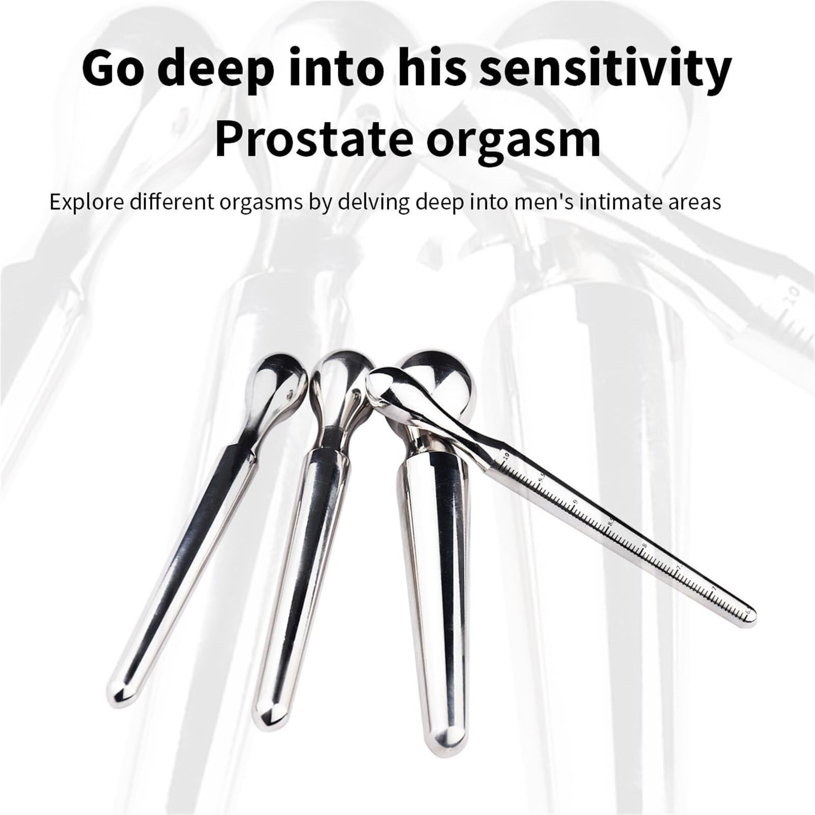 125mm Edelstahl 304 Harnröhrendilatator Mit Skala Penis Plug Metall Harnröhrensonde Prostata Stimulation Harnröhren Dilatatoren Harnröhrendehner Masturbation Sexspielzeug