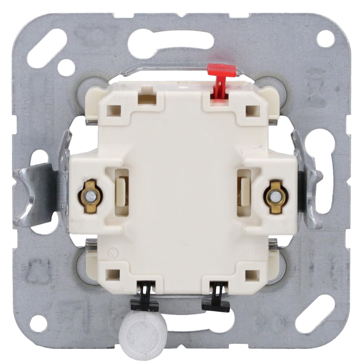 Jung, set di accessori per prese elettriche AS 500, bianco alpino, 10 pezzi