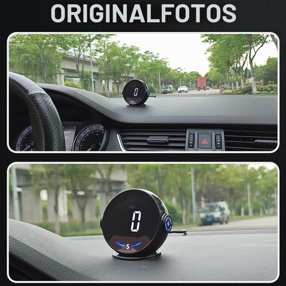Shkalacar H600G Digitaler Auto Tachometer Head-Up-Display mit GPS