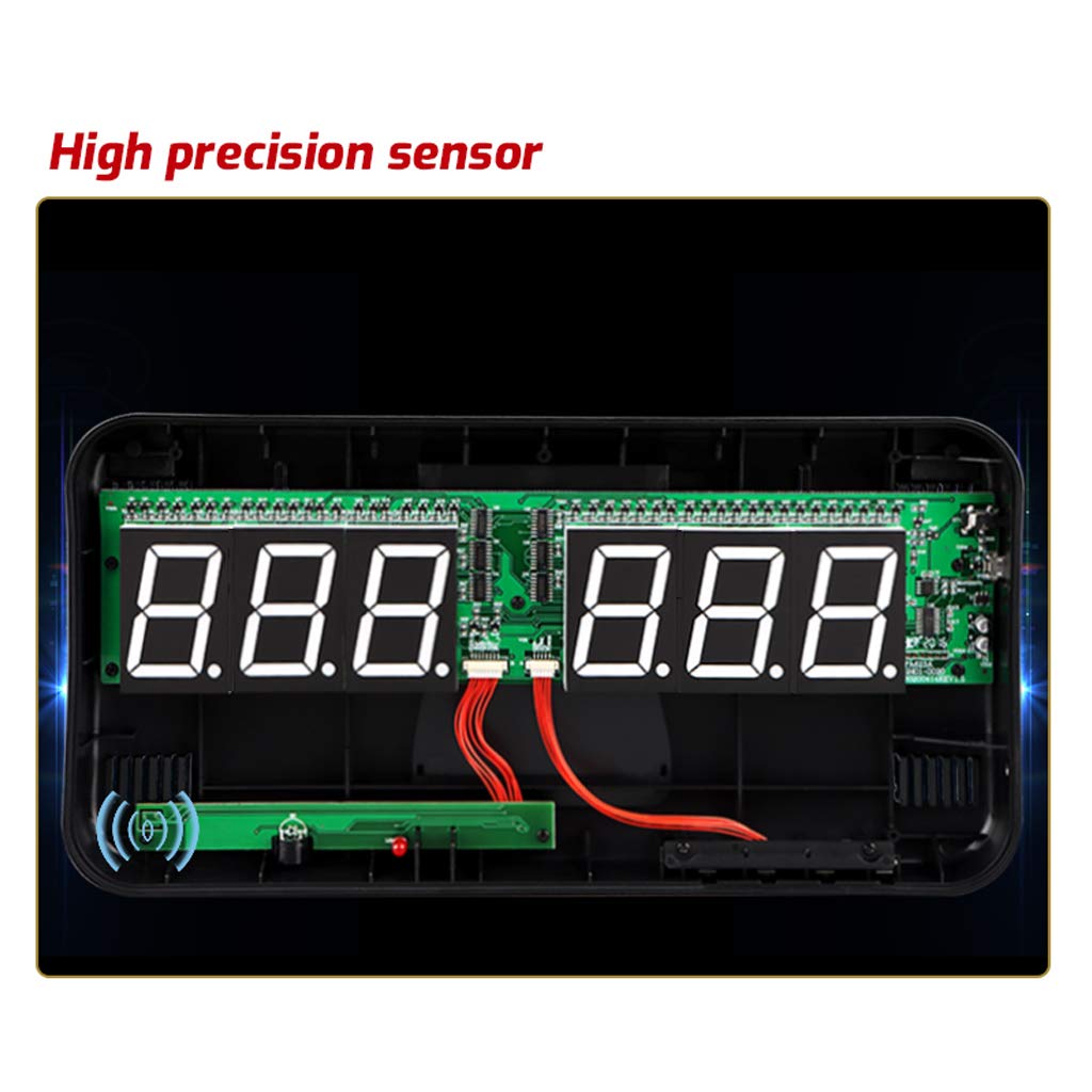 Monitor de temperatura y humedad, termómetro higrómetro, termómetro digital, sensor de humedad para el hogar, oficina, higrómetro de 13 pulgadas