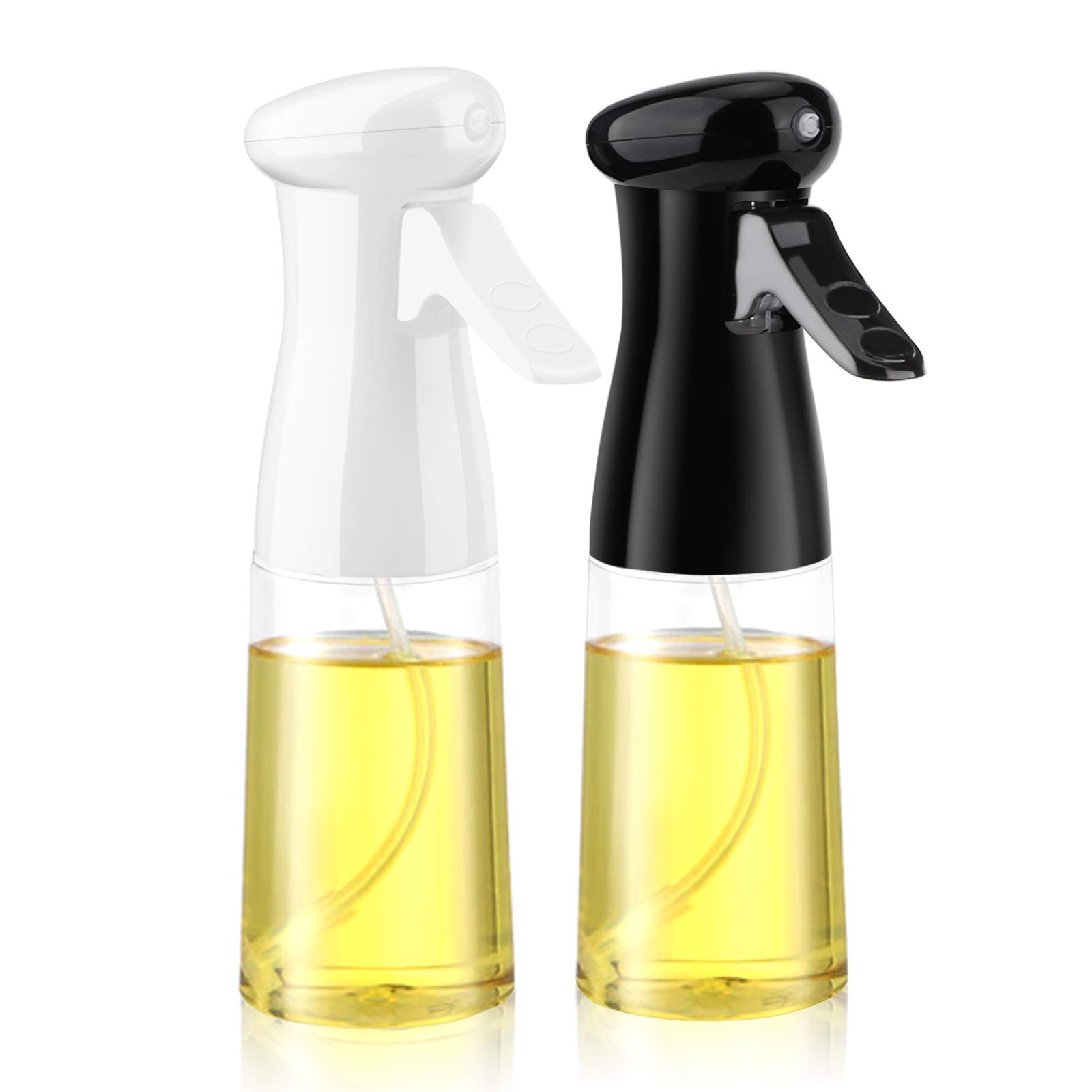 Tigerkinwit Oil Sprayer Dispenser,Olive Oil Sprayer 7 oz / 210 ml Vinegar Sprayer,Dressing Spray Oil Spray Bottle, for Kitchen, Cooking, BBQ, Baking, Grilling, Roasting, Salad
