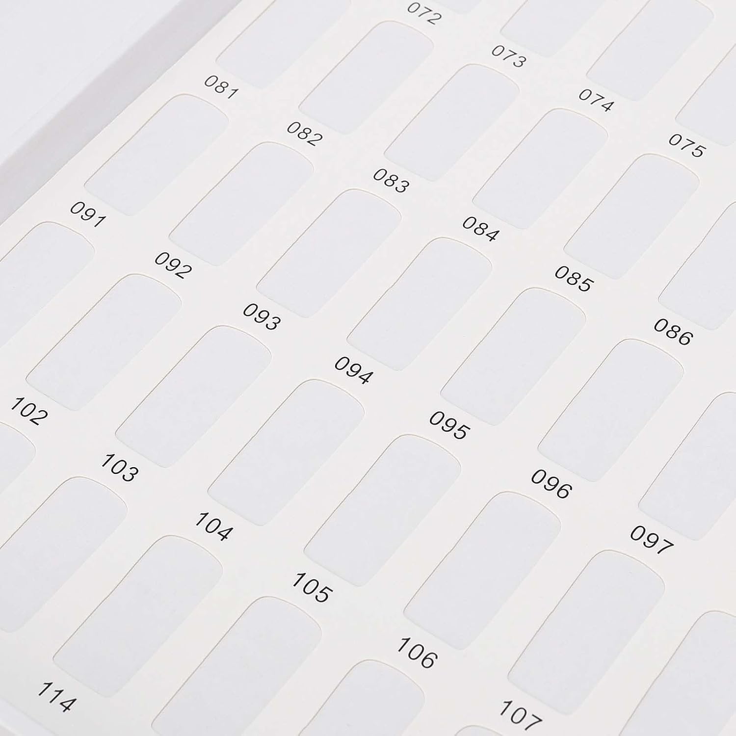 PINGEUI 4 Pack 120 Colors Nail Display Book, Nail Gel Polish Display Chart with 480 Nail Tips, Nail Color Sample Book Nail Gel Color Card Book, for Nail Salon