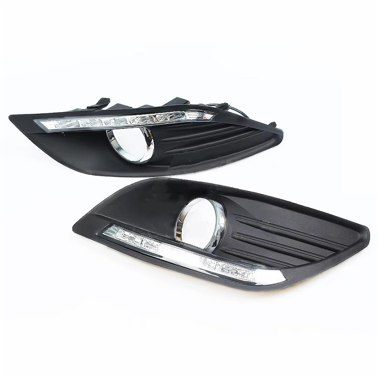 Antibrouillard avant Focus MK2 remplaçant les phares ternes par des LED DRL - 7