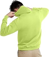 Vista 9 de Hanes - Sudadera con capucha Ecosmart para hombre, de vellón de peso medio