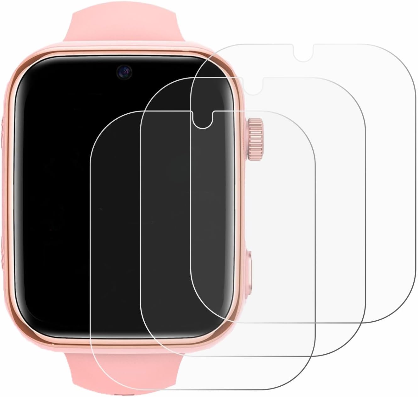 brotect Screen Protector compatible with Banlvs Kids Smartwatch 1.83" (6 Pack) - HD-Clear Protection Film