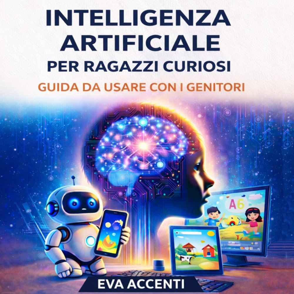 INTELLIGENZA ARTIFICIALE PER RAGAZZI CURIOSI: Guida da usare insieme ai genitori (LabBimbiIta)