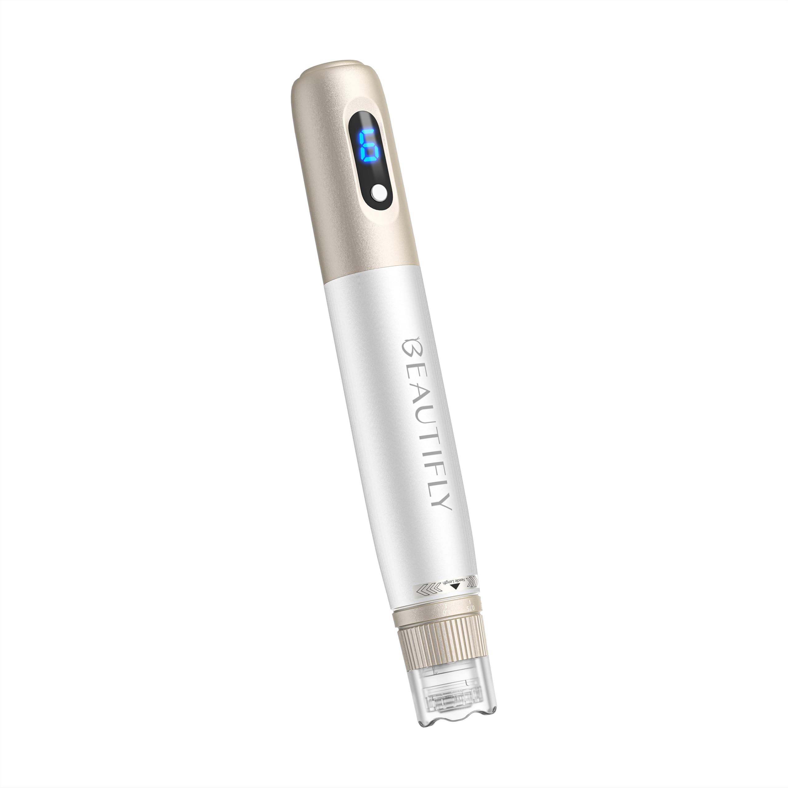 Beautifly - Dermapen SkinRenew – Microneedling viso con 6 velocità, riduzione di cicatrici, rughe e macchie