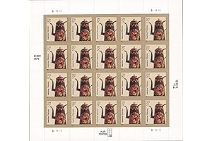 Exclusive USPS American Toleware - Sheet of 70 Cent Stamps Scott 3756