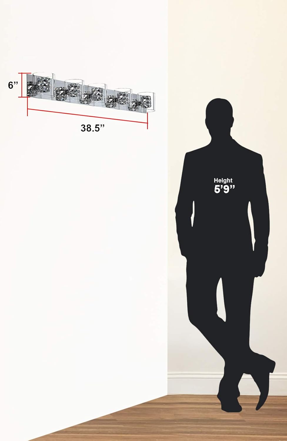 🔥 Cashback up to 70% Finesse Decor Sophisticated Crystal Vintage Vanity Lighting Aesthetic Modern Lighting Fixture Hottest Sales Finesse Decor Sophisticated Crystal Vintage Vanity Lighting Aesthetic Modern Lighting Fixture