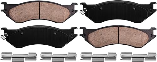 Miniatura 8 de Detroit Axle - Kit de freno trasero para Dodge Ram 2500 3500 2002 2001 2002 Rotores de freno de cerámica con reemplazo de hardware