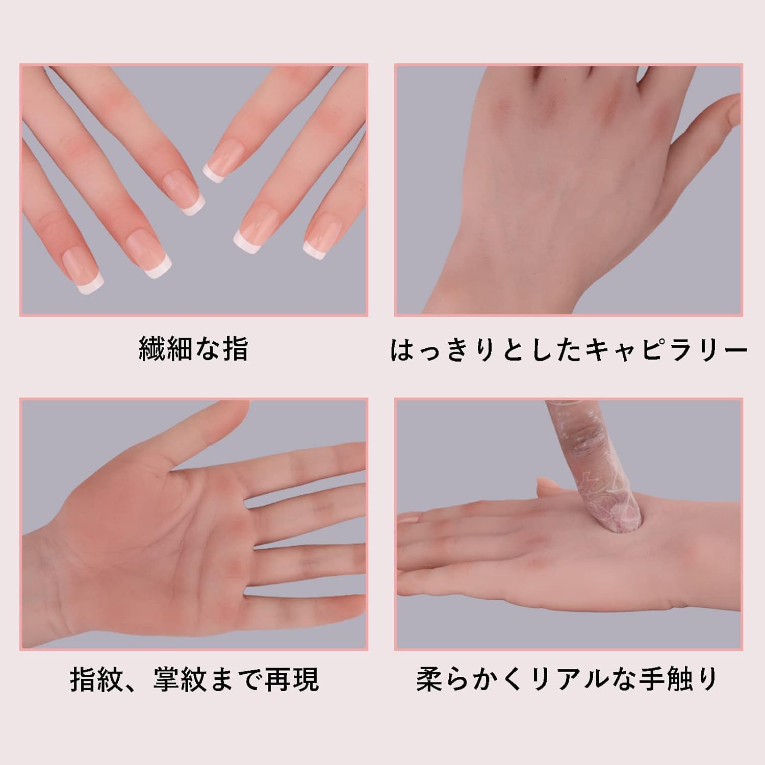 Amazon.co.jp: BodhiTCMシリコン製 ハンドモデル 女性用 実物大 骨格