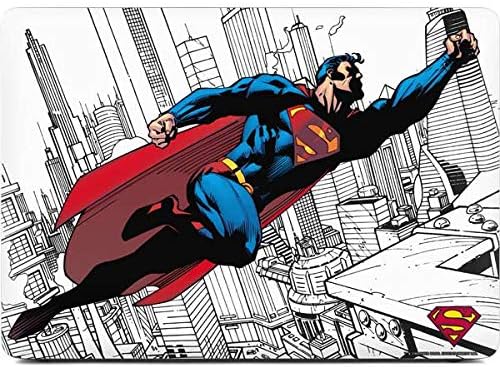 Skinit Decal Laptop Skin Compatible with MacBook Air 13in (2020) - Officially Licensed DC Comics Superman Flying Over City Pose Design