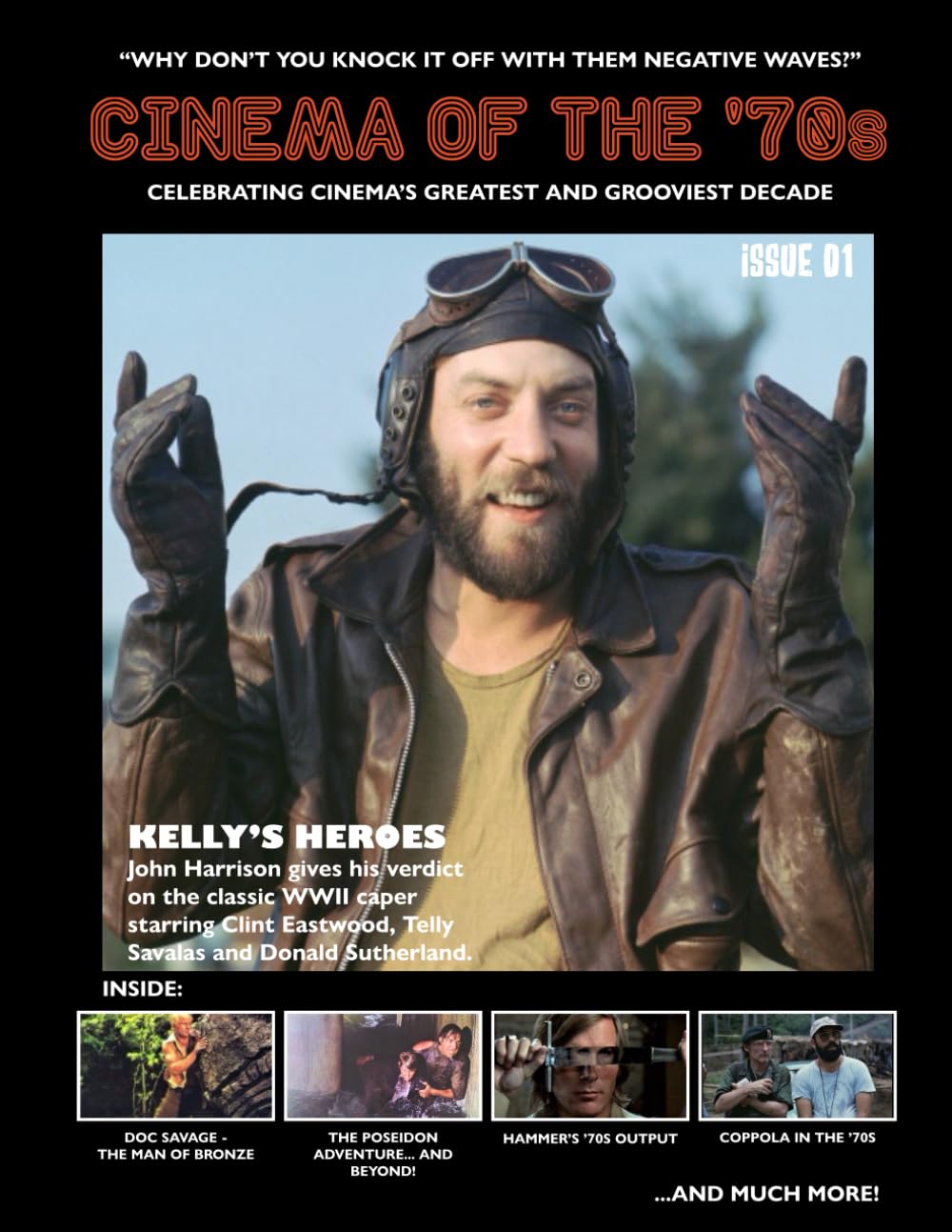 Cinema of the '70s Magazine: Issue 1 (STANDARD COLOUR)