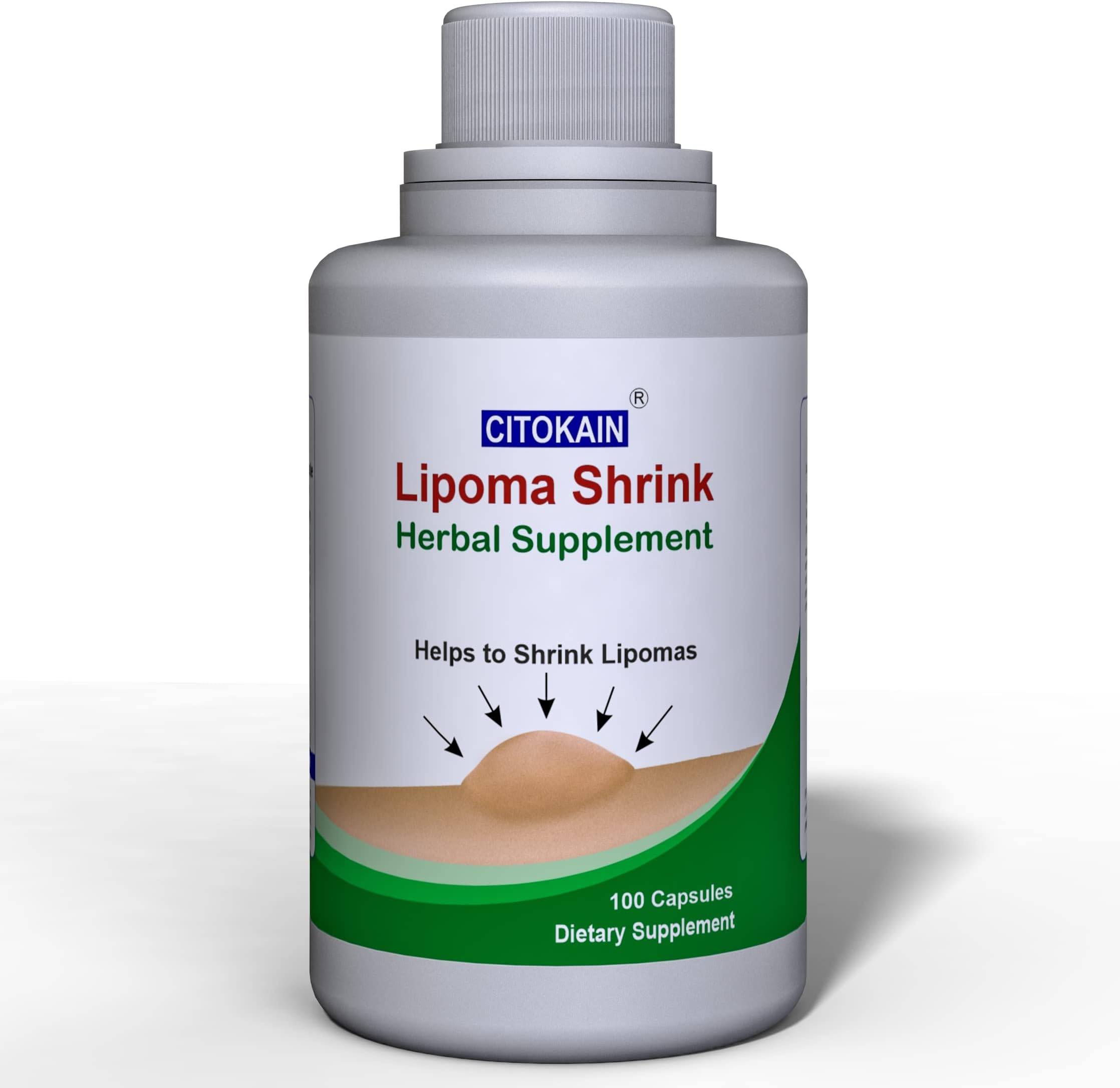Lipoma Shrink Herbal Supplement - 100 Capsules