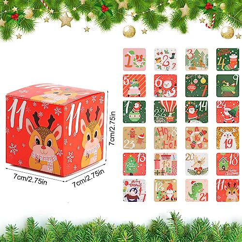 Calendrier de l'Avent DIY - Créez la Magie de Noël avec 24 Boîtes Cadeaux – Image 3