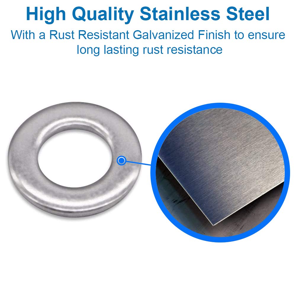 Rondelle Per Viti 10-100 Pz M3 M4 M5 M6 M7 M8 M9 A M30 Rondella Piatta In Acciaio Inox 0.1 0.2 0.3 0.5mm Piatto Rondella Di Regolazione Di Precisione - Foto 3