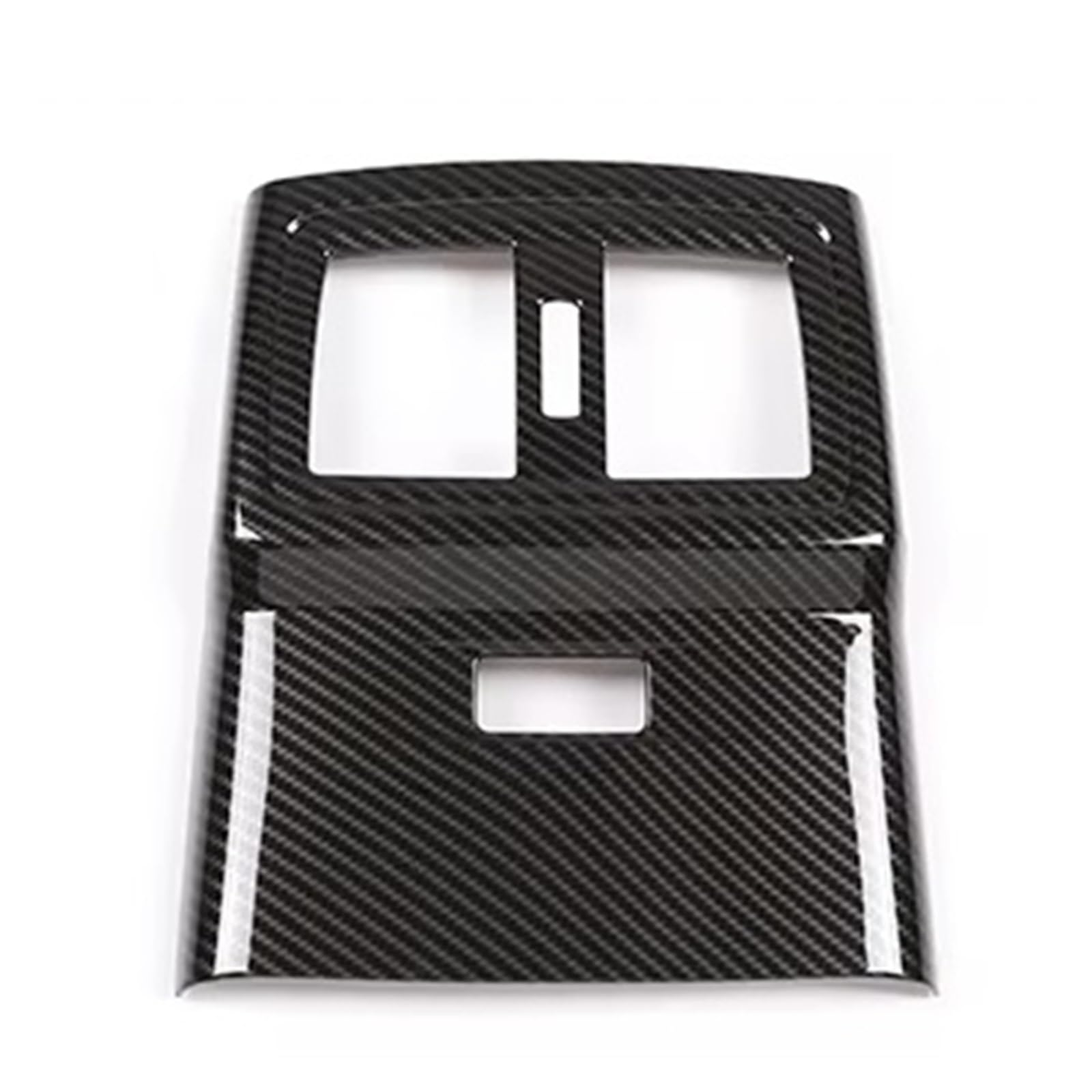 for BMW for X1 F48 for X2 F47 2016-2021 Car Rear Row Air Conditioner Air Outlet Frame Decorative Sticker Car Interior Mouldings(C-Carbon Fiber)